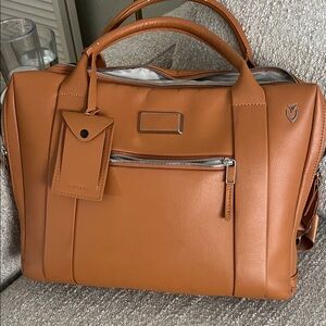 Vessel leather work bag